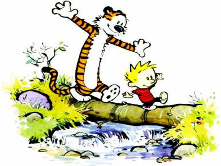 #Why4K with Calvin & Hobbes